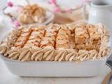 Tiramisù con sfogliatine al caffè
