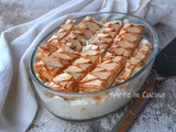 Tiramisù con sfogliatine dolce al mascarpone