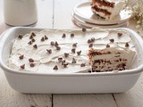 Tiramisù crema al latte e gocce di cioccolato