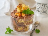 Tiramisù di panettone al cioccolato monoporzione