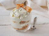 Tiramisù di sfogliatine al pistacchio