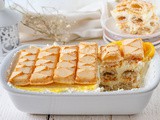 Tiramisù di sfogliatine all’arancia