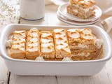 TIRAMISù di sfogliatine CAFFè e panna