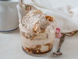 Tiramisù di wafer cocco e caffè al cucchiaio