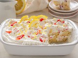 Tiramisù fragole e limone dolce veloce