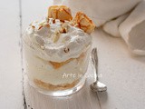 Tiramisù mandorle e cioccolato bianco