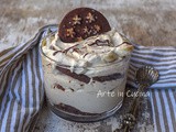 Tiramisù pan di stelle e nutella monoporzione