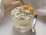 Tiramisù pistacchio e cocco al bicchiere