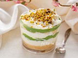 Tiramisù pistacchio e limone monoporzione