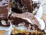 Torta al cioccolato e arancia con mascarpone