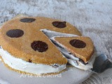 Torta baiocca fredda dolce cremoso