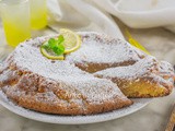 Torta caprese al limoncello