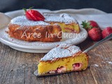 Torta cremosa fragole e mascarpone veloce