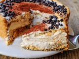 Torta di biscotti caffè e ricotta dolce veloce