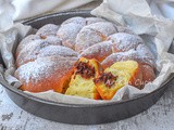 Torta di cornetti con nutella sofficissimi