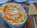 Torta di mele con crema di mandorle e limone