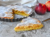 Torta di pesche americana crostata peach pie