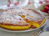 Torta di ricotta cocco e fragole