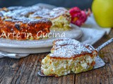 Torta di ricotta e mele senza farina