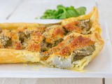 Torta di sfoglia ai caciofi