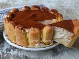 Torta gelato al tiramisù dolce freddo