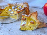 Torta greca mele e crema