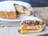 Torta monterossina ricetta dolce ripieno con crema