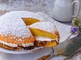 Torta paradiso nutella e panna
