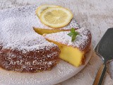 Torta ricotta e limone senza farina veloce