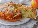Torta ricotta mele e noci senza uova
