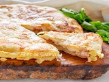 Torta rustica con mortadella in padella