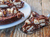 Torta salame di cioccolato ai wafer e nutella veloce