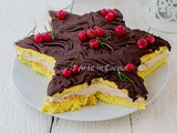 Torta stella di Natale al tiramisù e caffè