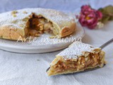 Torta strudel alle mele noci e crema