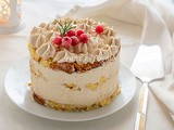 Torta tiramisù di Natale con pandoro