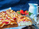 Torta veloce alle fragole e mascarpone senza burro