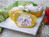 Tortine fragole e ricotta con frolla senza burro