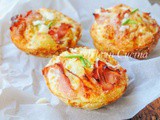 Tortini di albumi con patate e prosciutto ricetta leggera