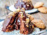 Tortini mandorle e amaretti cuore di cioccolato