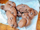 Treccine al cioccolato biscotti da colazione