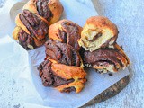 Treccine russe alla nutella brioche soffici