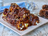 Tronchetto con bignè panna e nutella