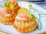 Voulevant salmone e robiola ricetta facile