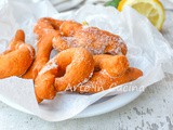 Zeppoline ricotta e limone veloci
