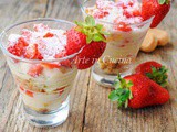 Zuppa inglese fragole e crema al cocco ricetta veloce