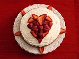 A love-ly Strawberry Chambord Valentine’s Day Cake