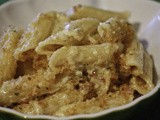 Crazy Good :: Truffle Oil, Pancetta & Three Cheese Pasta