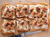 Fig, Almond + Orange Vanilla Tart