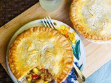 Grilled Country Sweet Chicken & Summer Veggie Pot Pies