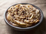 Pear and Hazelnut Salted Caramel Pie